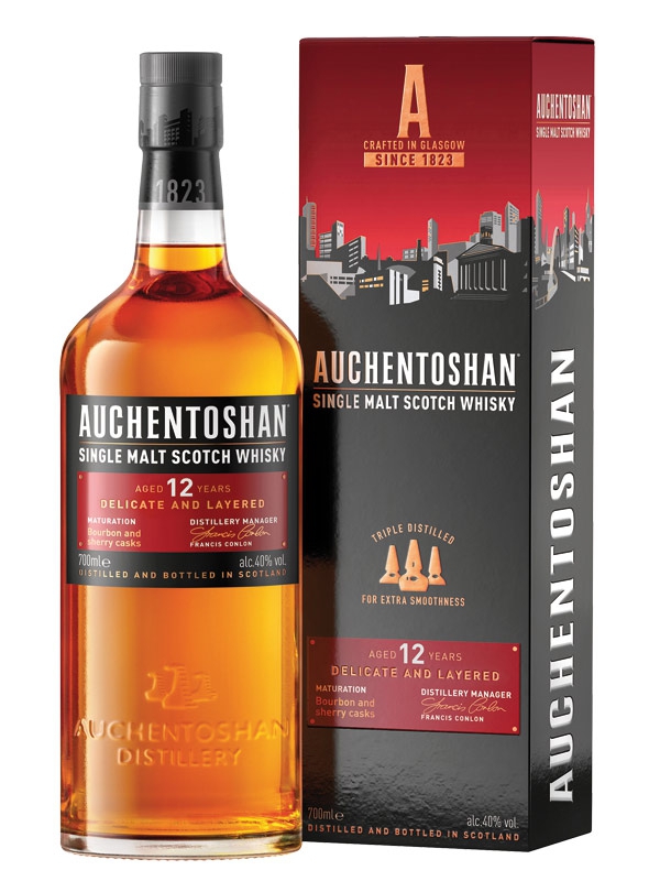 Auchentoshan Single Malt Whisky 12 Jahre 700 ml - 40%