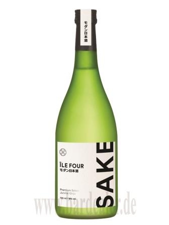 Île Four Handcrafted Sake Premium Junmai Ginjo 720 ml - 16 %